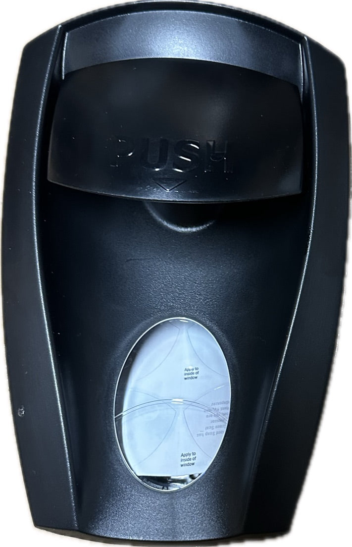 SOAP DISPENCER BLACK 1LT BUNZL