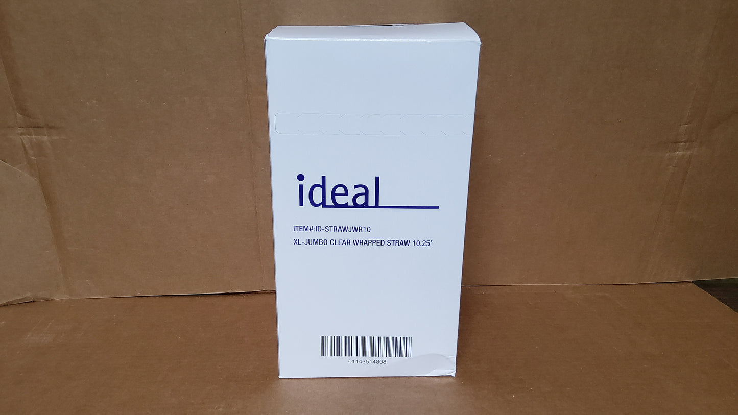 STRAW WRAPPED CLR 10.25 1/300CT