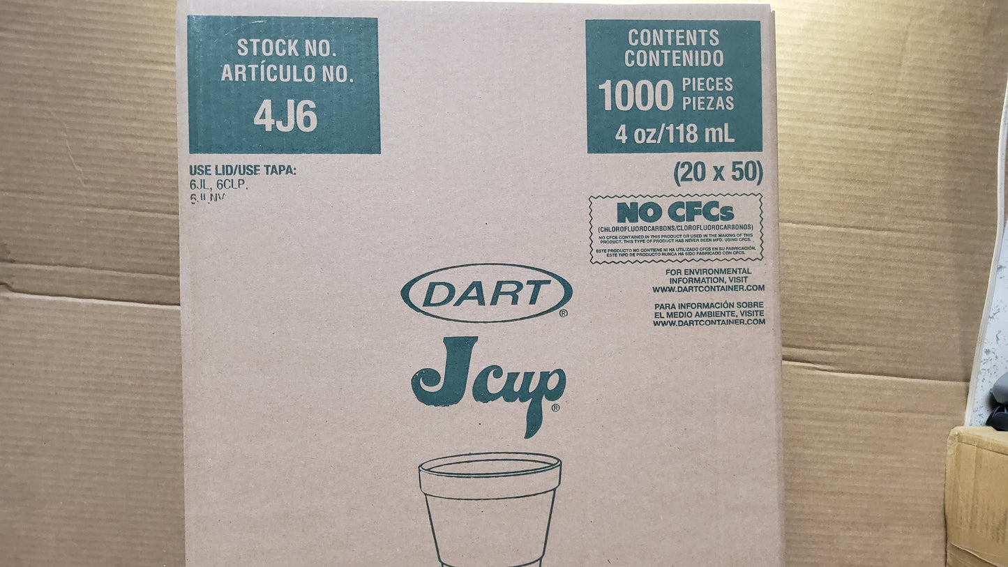 SQUAT CUP 4oz 20/50 4J6