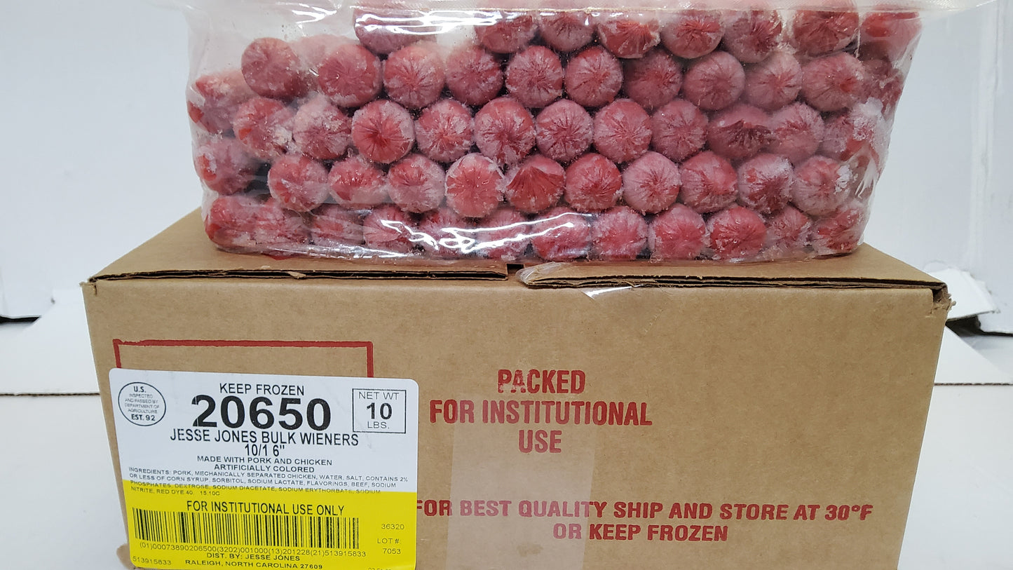 FRANK JESSE JONES  BULK 10/1 6"