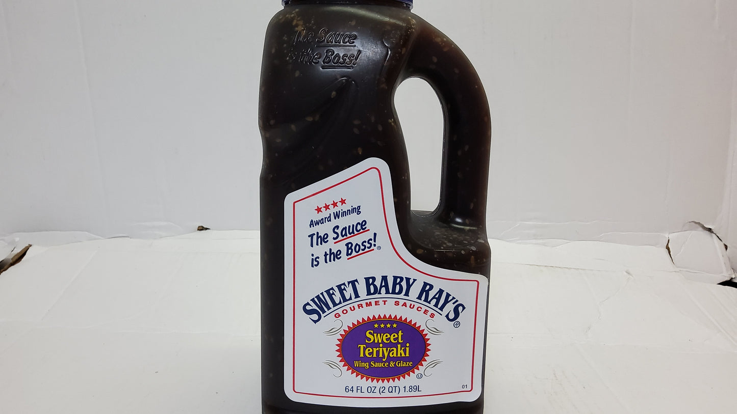 GALLON SWEET BABY RAY TERIYAKI SAUCE 1/2 GAL
