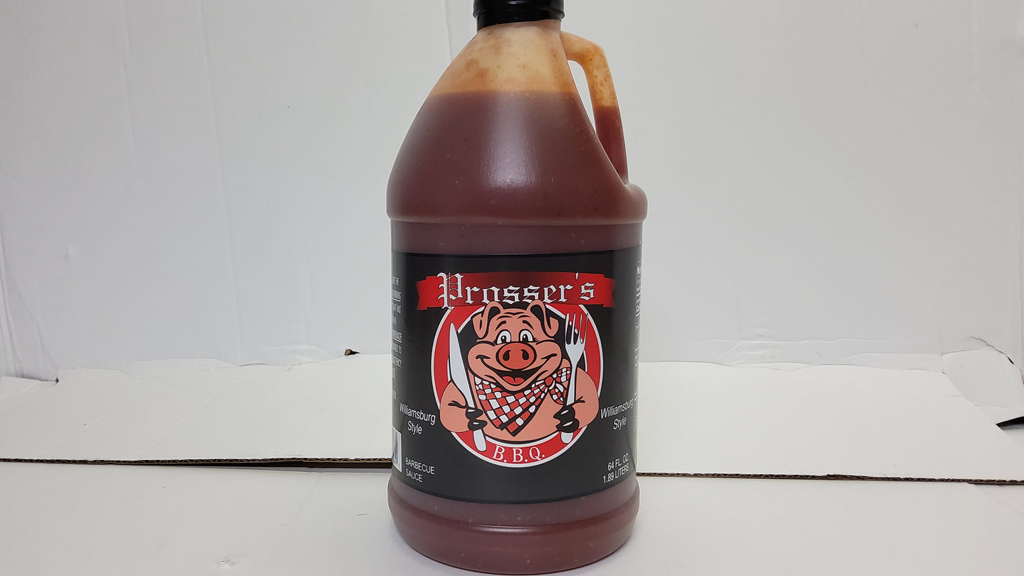 PROSSERS BBQ SAUCE 64oz