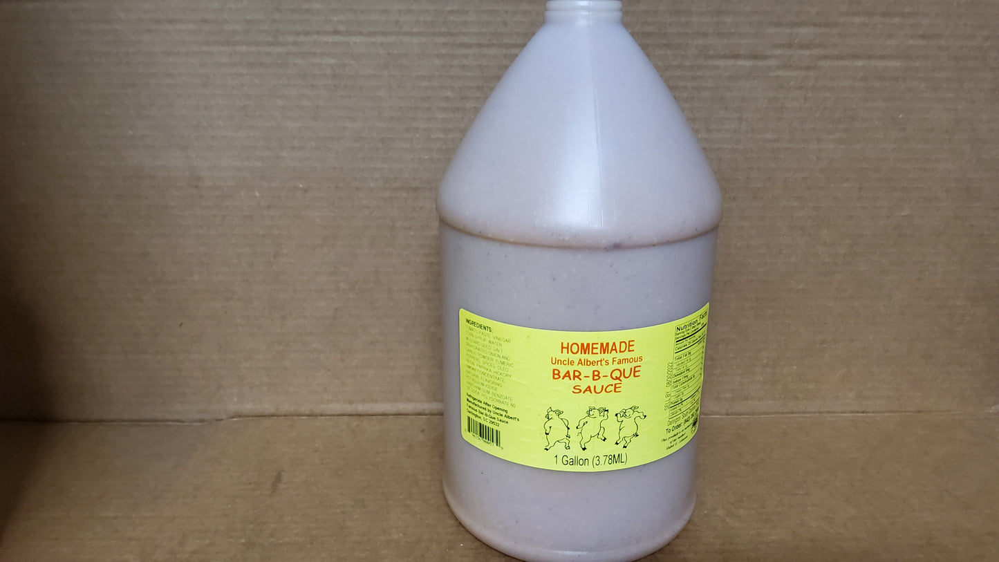 GALLON UNCLE ALBERTS BBQ 1/GAL