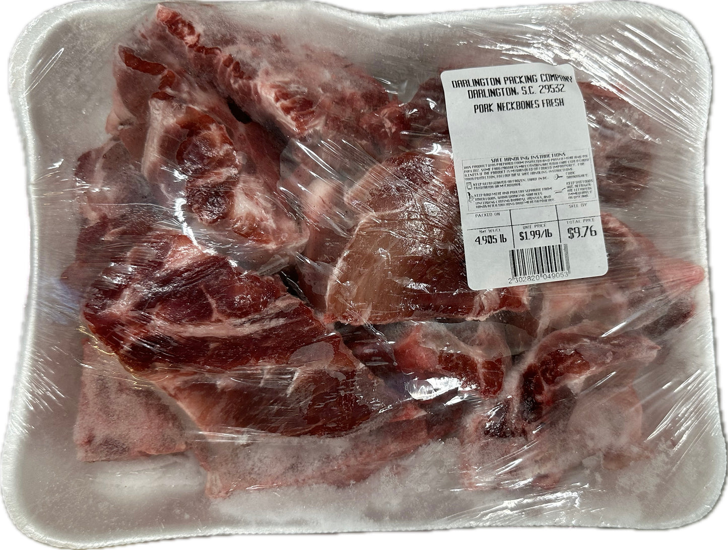 PORK NECKBONES FRESH 30#