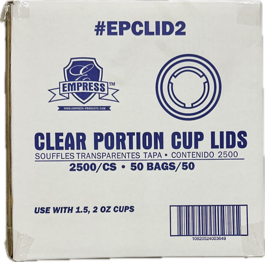 LID 2oz SOUFFLE 25/100 ct