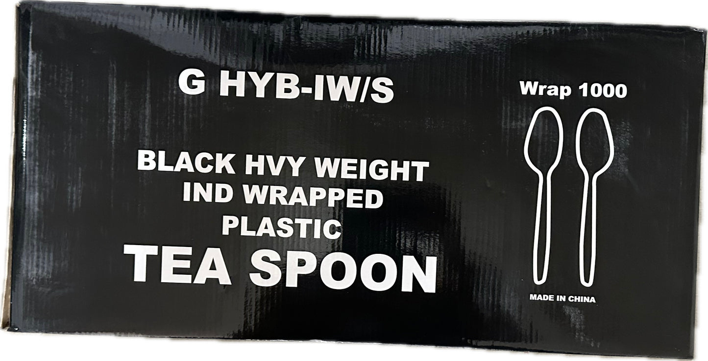 TEA SPOON HEAVY DUTY IND WRAP BLACK