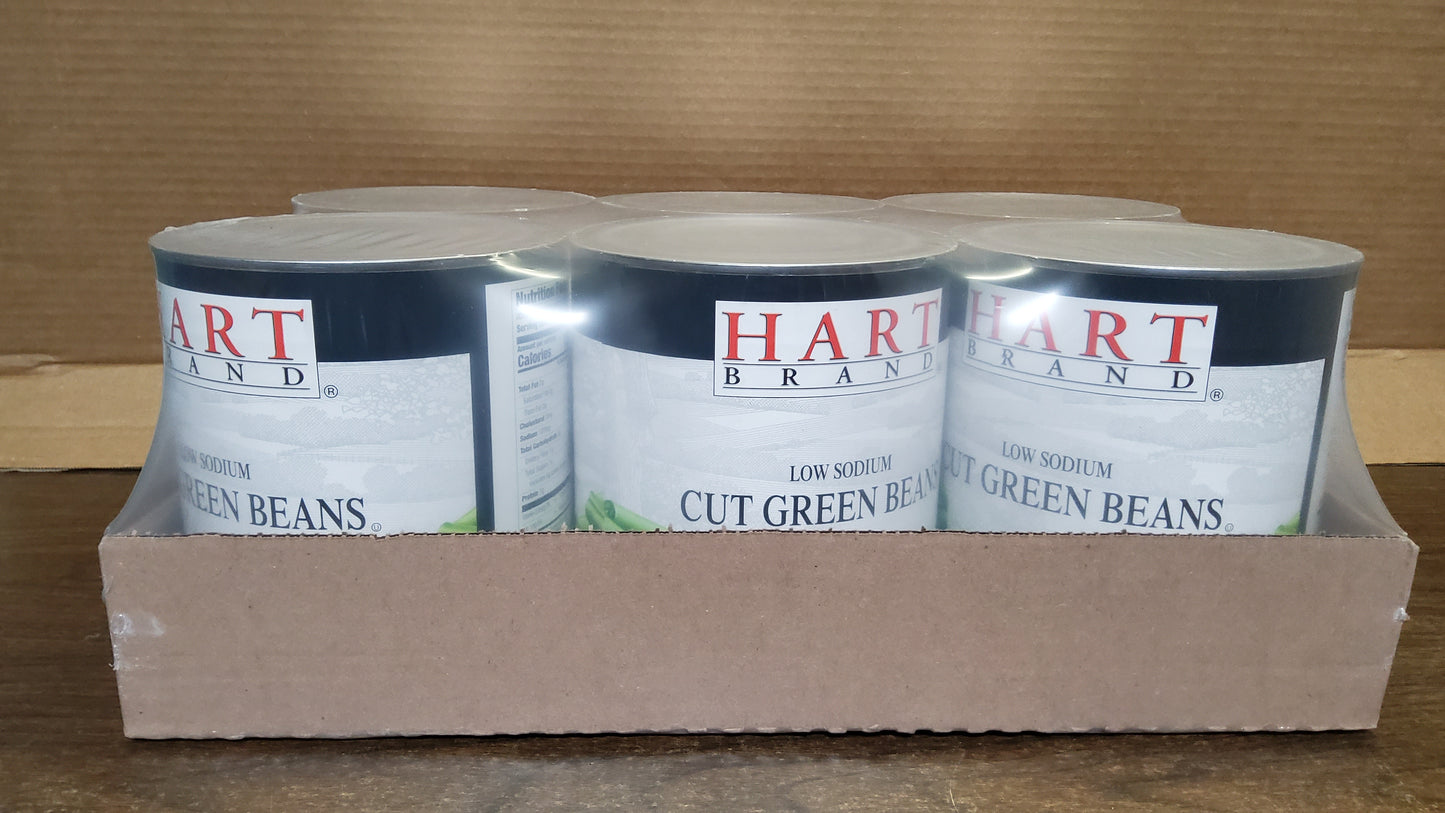 CUT GREEN BEANS 6/10#