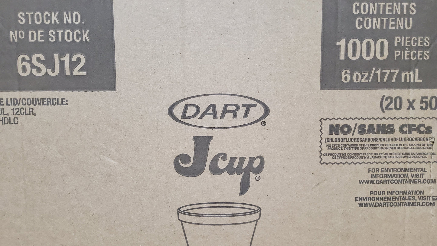 SQUAT 6OZ CUP 6SJ12 40/25