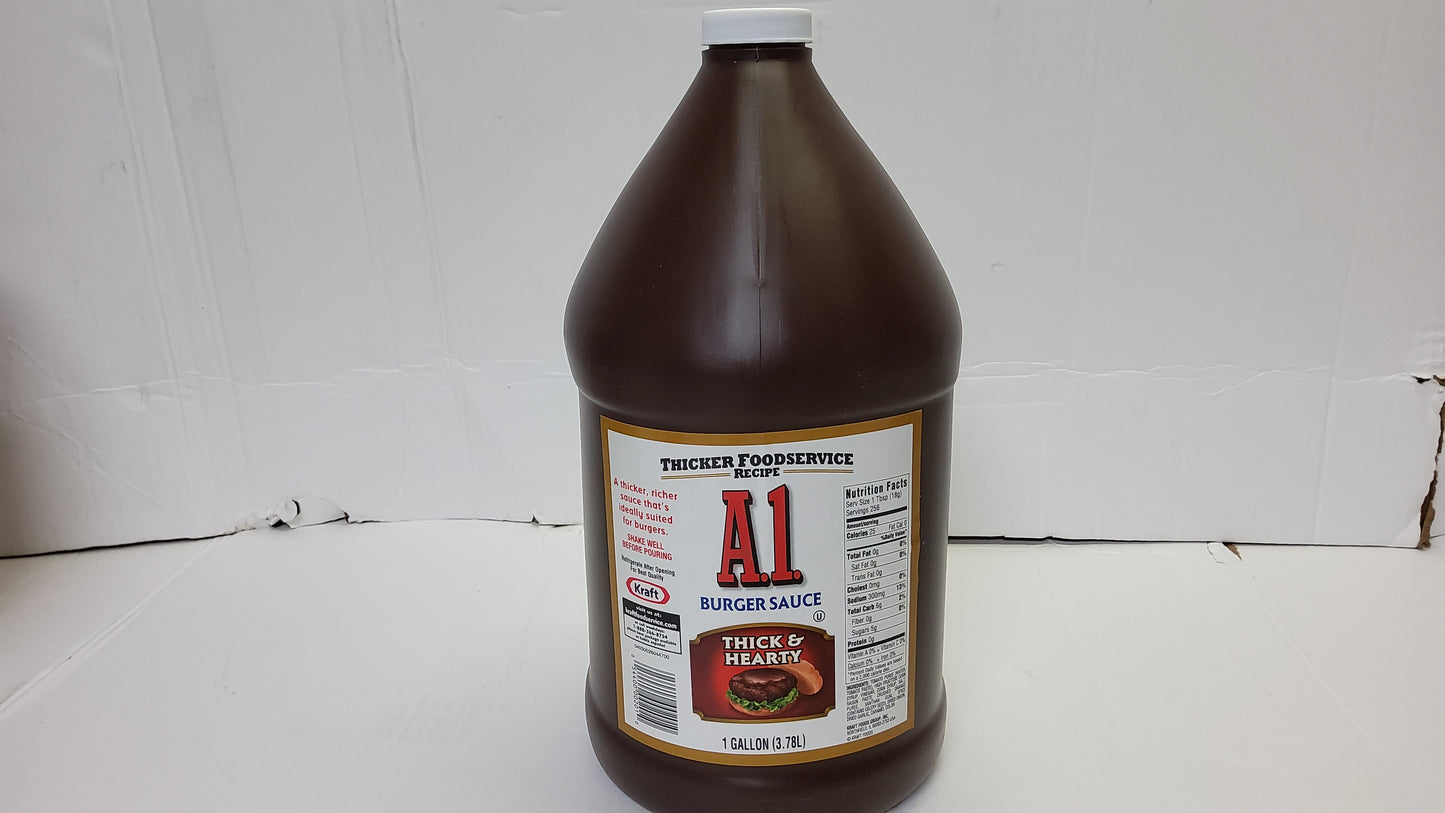 GALLON A1 STEAK SAUCE 1/128oz