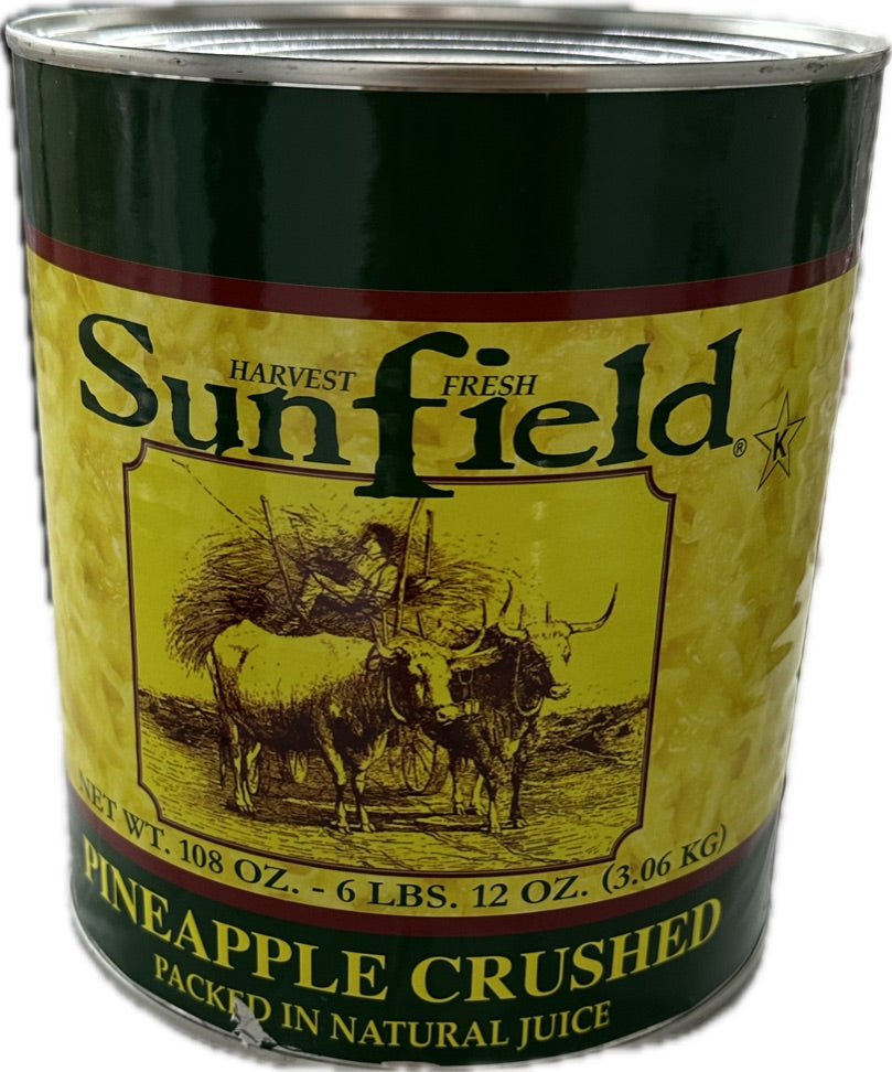 CRUSHED PINEAPPLES 6/10#