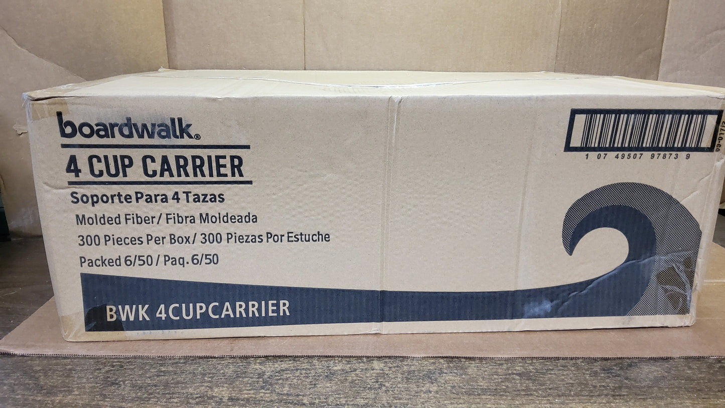 TRAY FLURRY 4 CUP CARRY OUT 300 CT