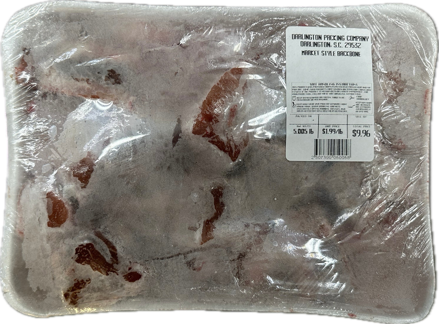 PORK BACKBONE 10#