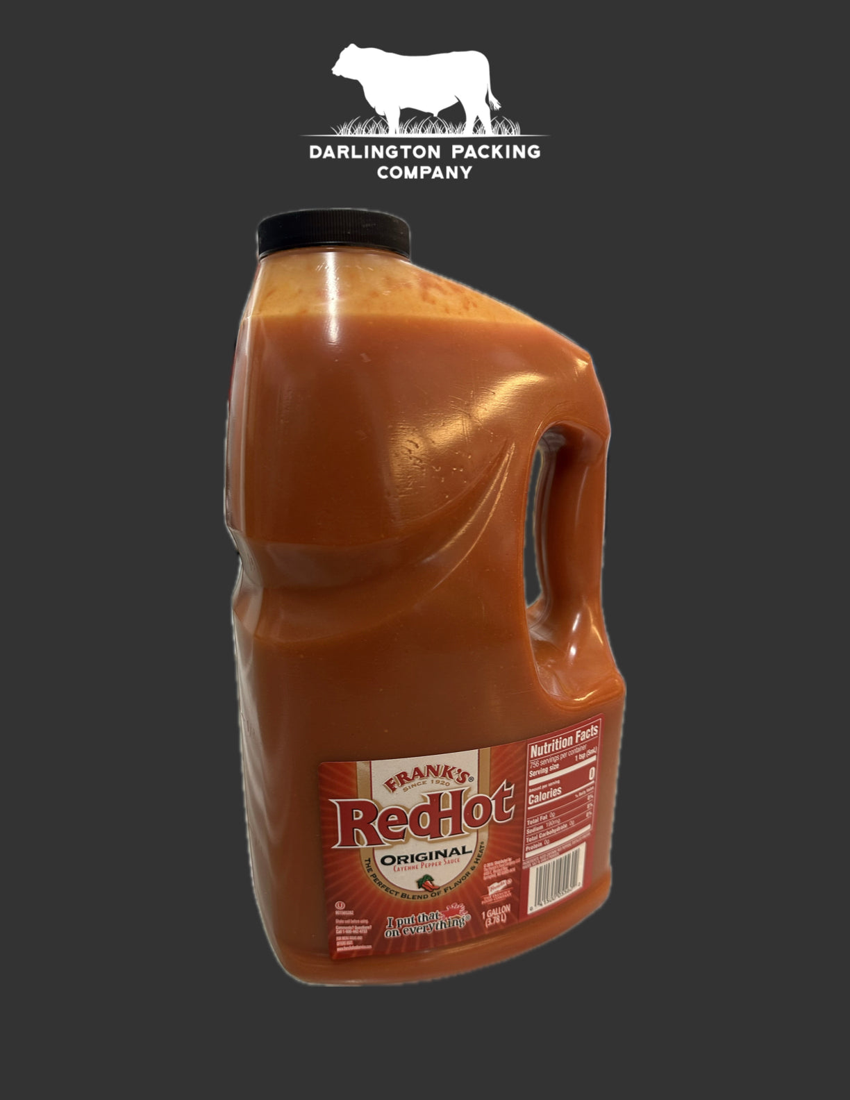 GALLON FRANKS HOT RED SAUCE 1/GAL