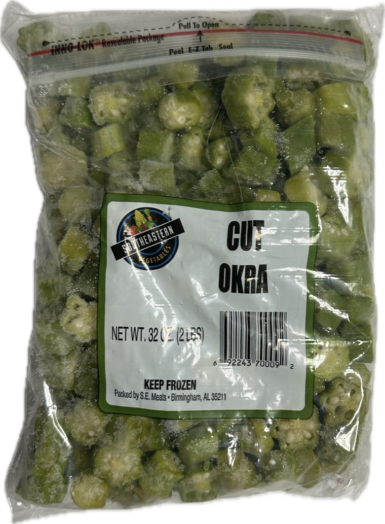 FROZEN RAW CUT OKRA 12/2#