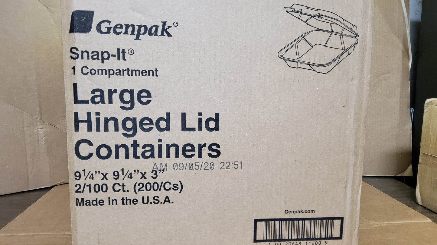 TRAY SN200 9X9N/S 2/100ct