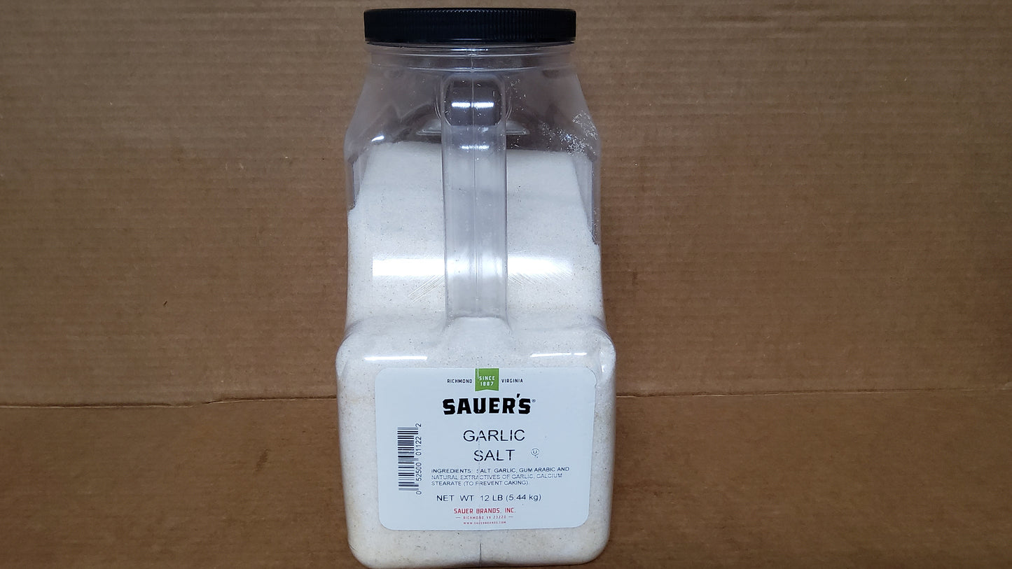 SALT GARLIC 12# SAUER