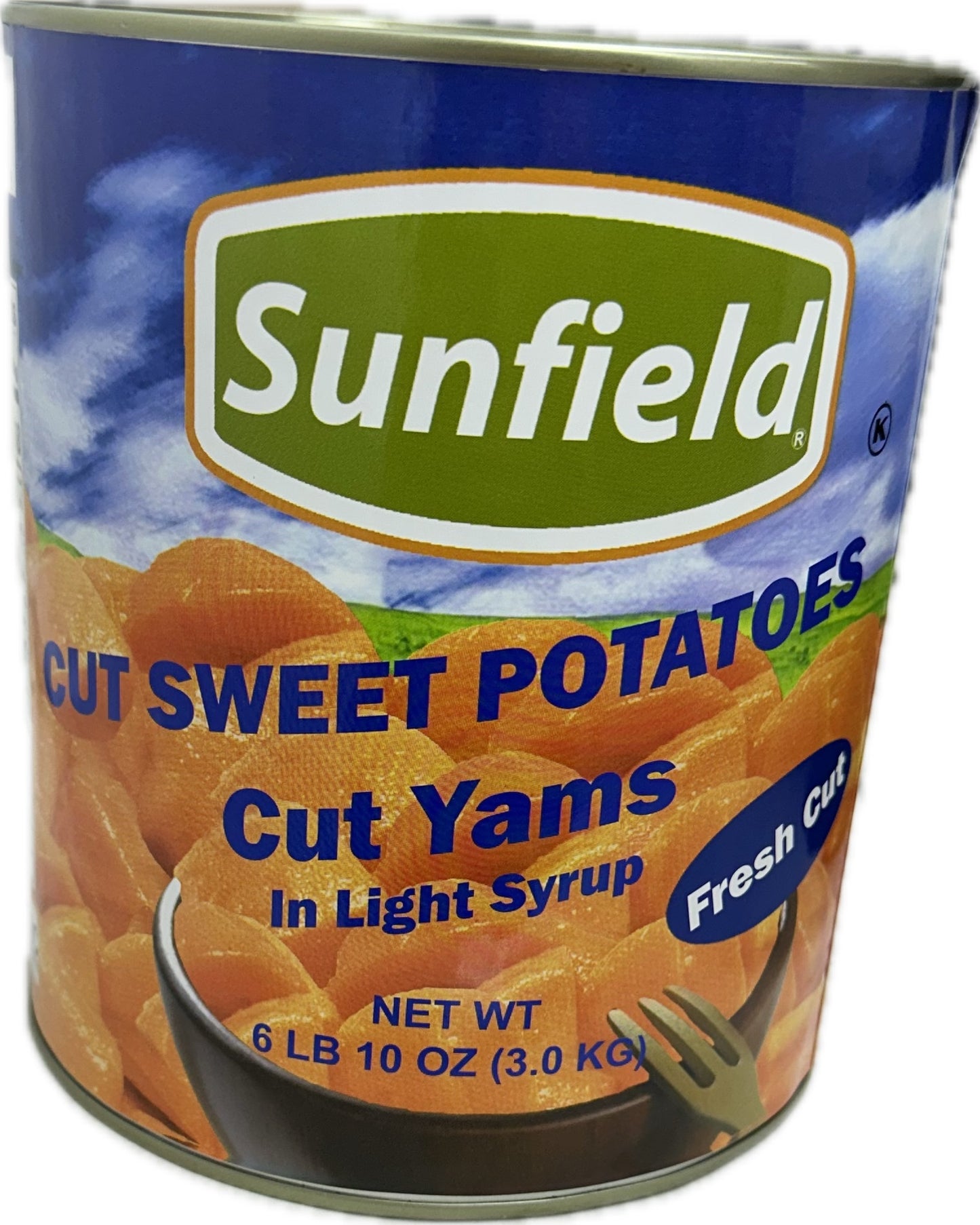 YAM CUT (Case - 6/10#) ALLENS