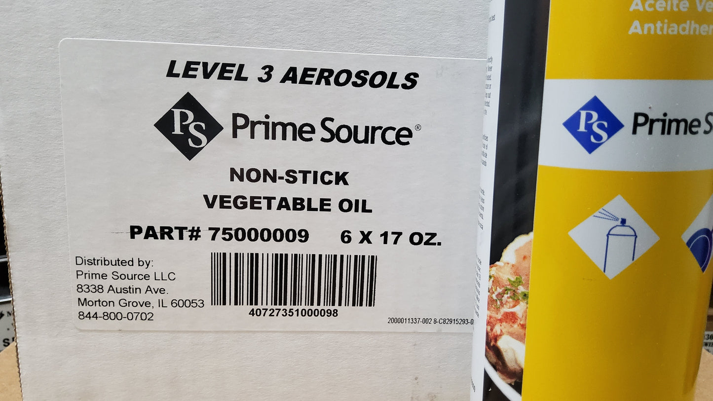 OIL PAN SPRAY (Case - 6/17oz) BUNZL