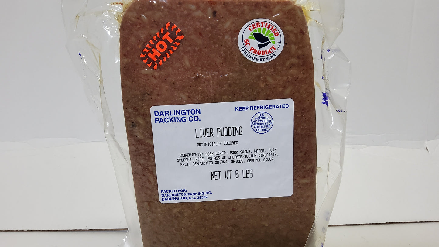 6# PAN LIVER PUDDING CAUGHMAN