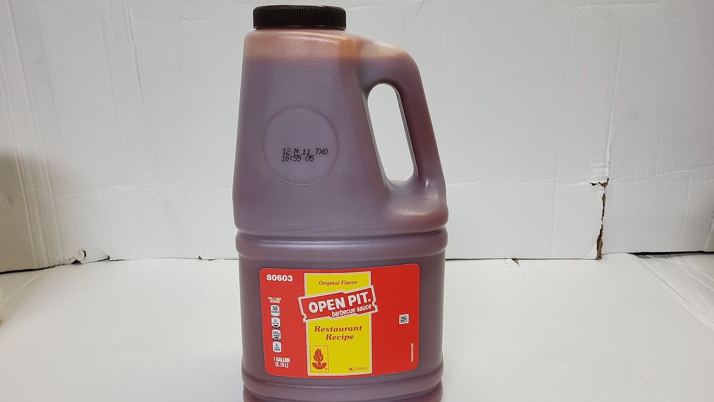 GALLON KRAFT OPEN PIT BBQ SAUCE 1/GAL