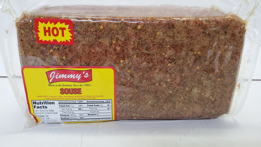 SOUSE MEAT 2/6# JIMMY HOT