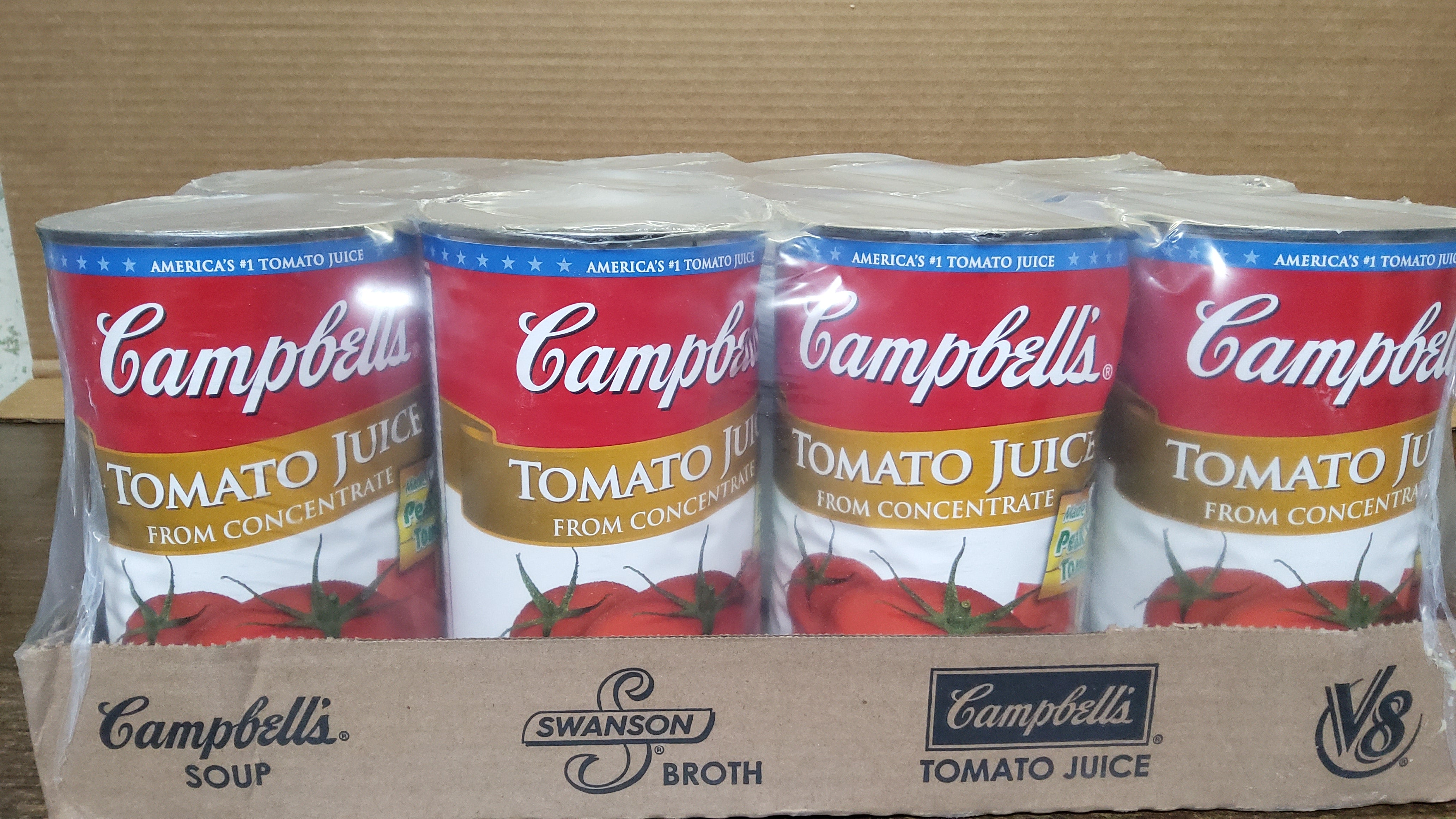 XXXX TOMATO JUICE CAMPBELLS 12/46oz – Darlington Packing Company