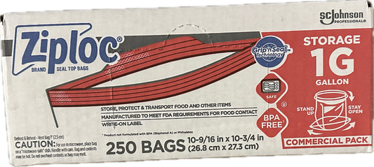 XXXZIPLOCK FREEZER BAG - GALLON ( 250CT)