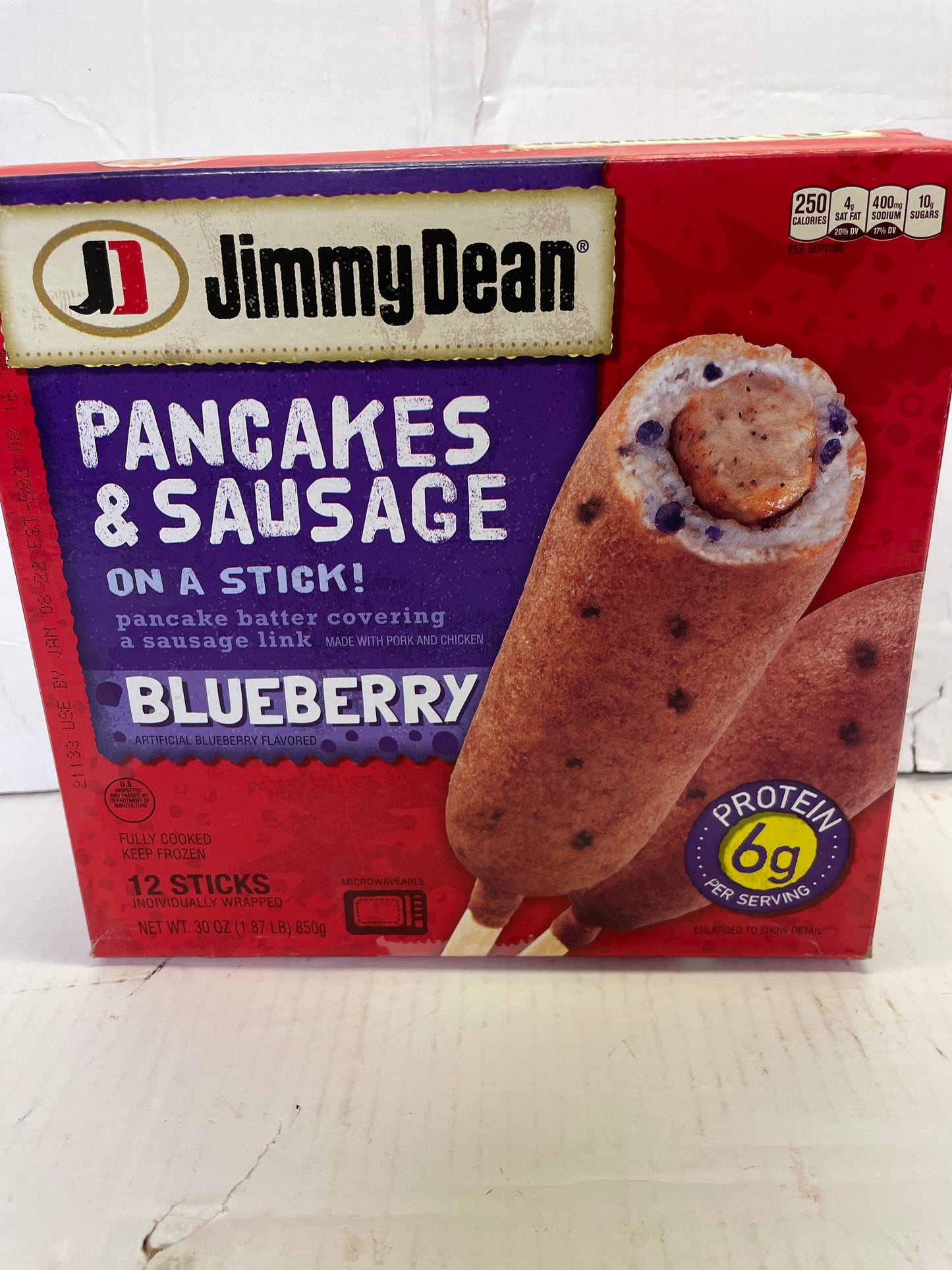 PANCAKE ON A STICK J/D BLUEBERRY