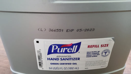 SANITIZER PURELL GEL HAND 64OZ