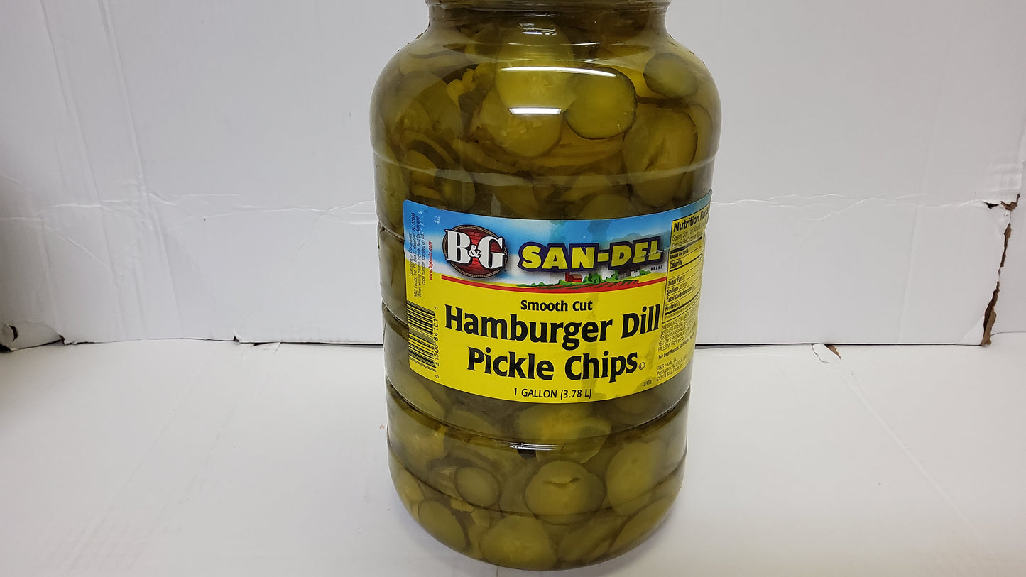 GALLON SLICED DILL CHIP PICKLES 1/GAL