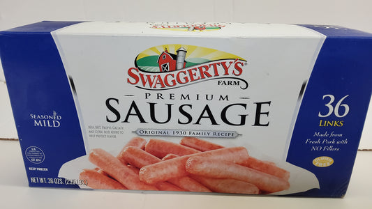 SAUSAGE SWAGGERTY LINK 9/2.25# 1oz