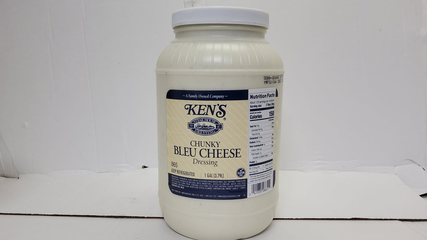 GALLON KEN'S BLUE CHEESE 4/1GAL