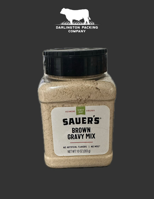 GRAVY BROWN 6/10oz (SAUERS)