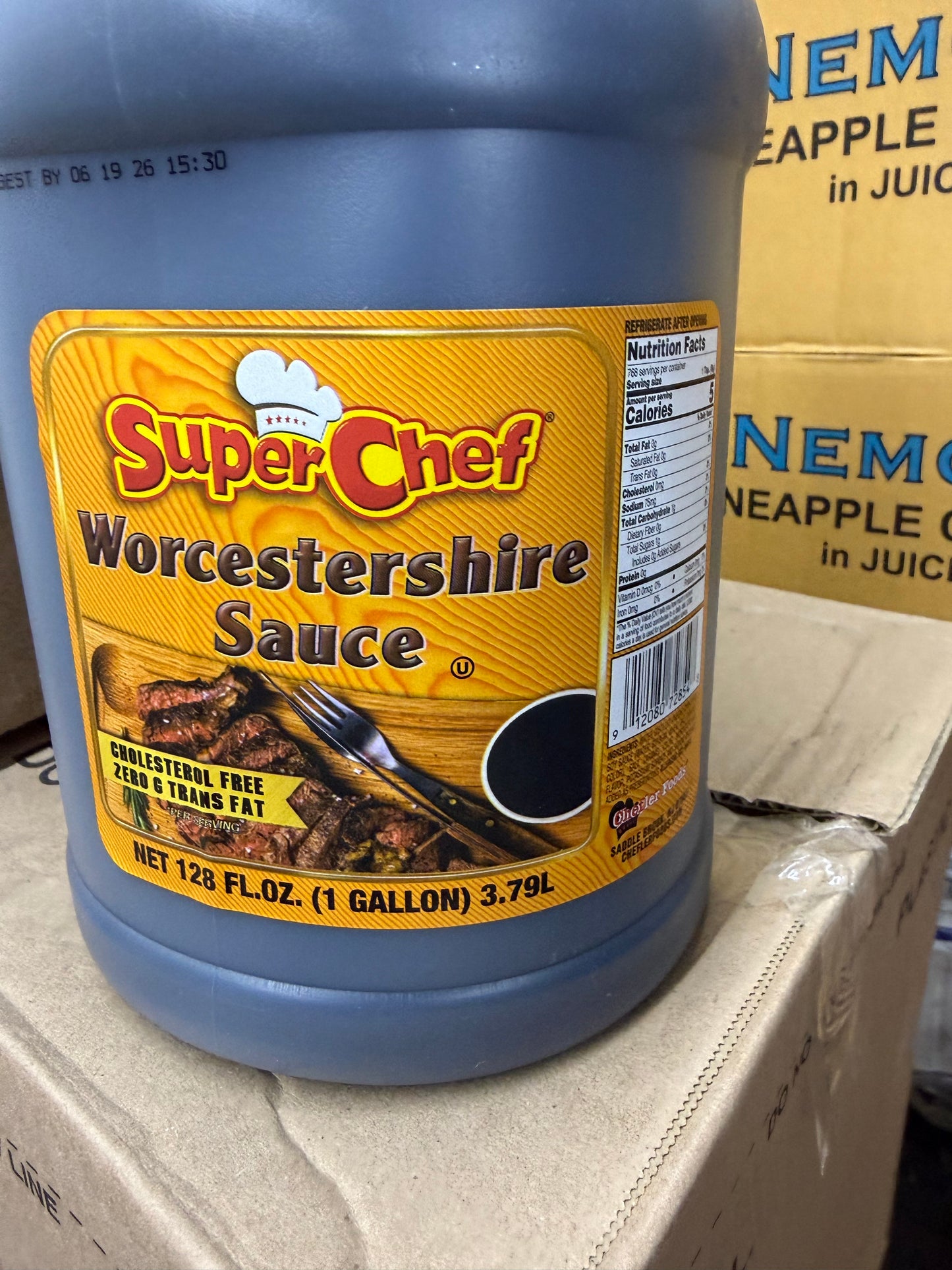 GALLON WORSESTERSHIRE SAUCE 1/GAL