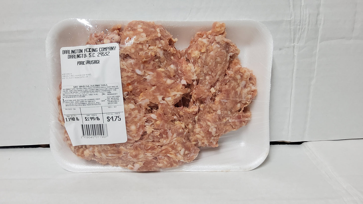 SAUSAGE 1/10# FRESH BULK MILD