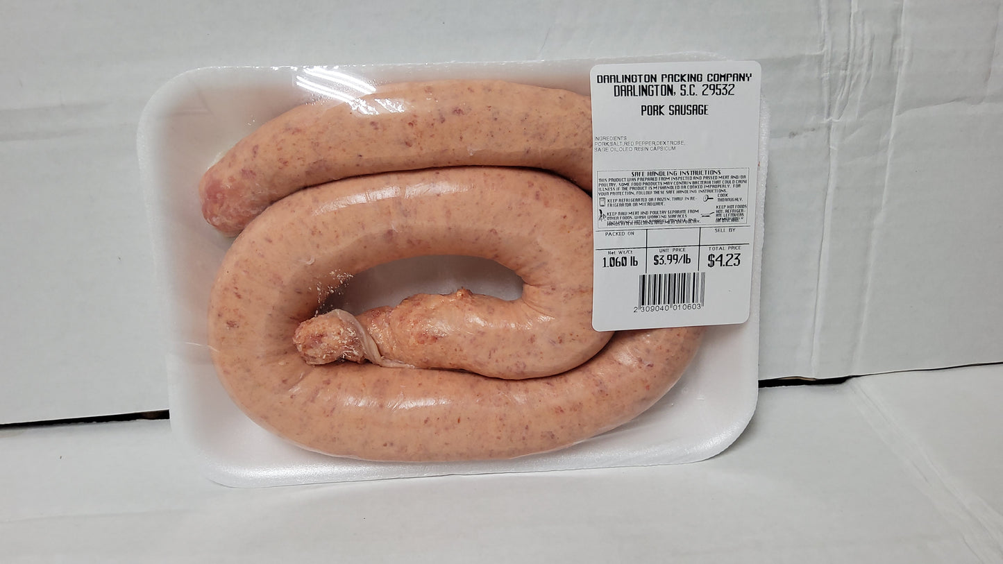 SAUSAGE 1/10# FRESH STUFF MILD