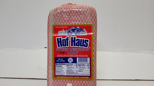 3.5# LUNCH MEAT SPICED HOF HAUS 5#