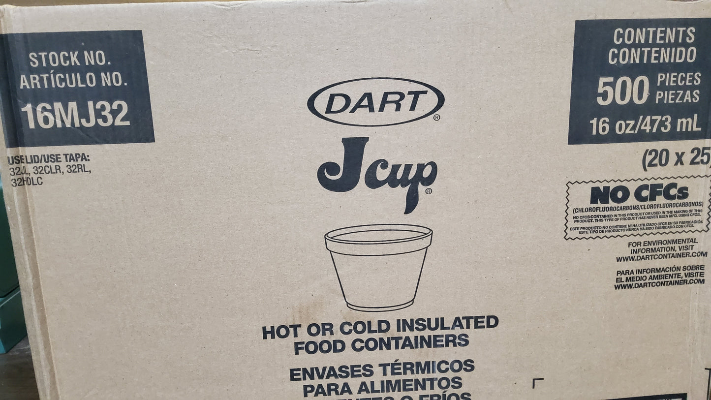 SQUAT CUP 16oz  20/25 16MJ32