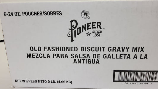 PIONEER MILK GRAVY 6/24oz