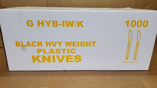 KNIVES HD BULK BLACK 1000ct