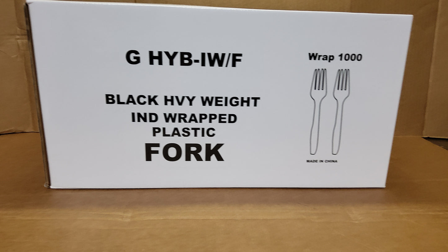 FORK IND WRAPPED HEAVY DUTY BLACK