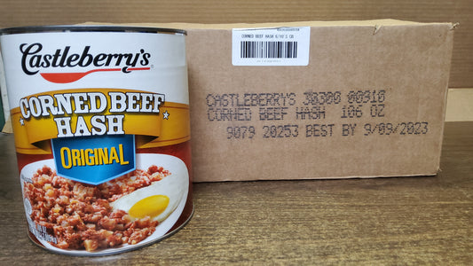 CORNED BEEF HASH CANNED 6/10#