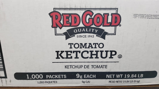 INDV KETCHUP RED GOLD 1000/9GM