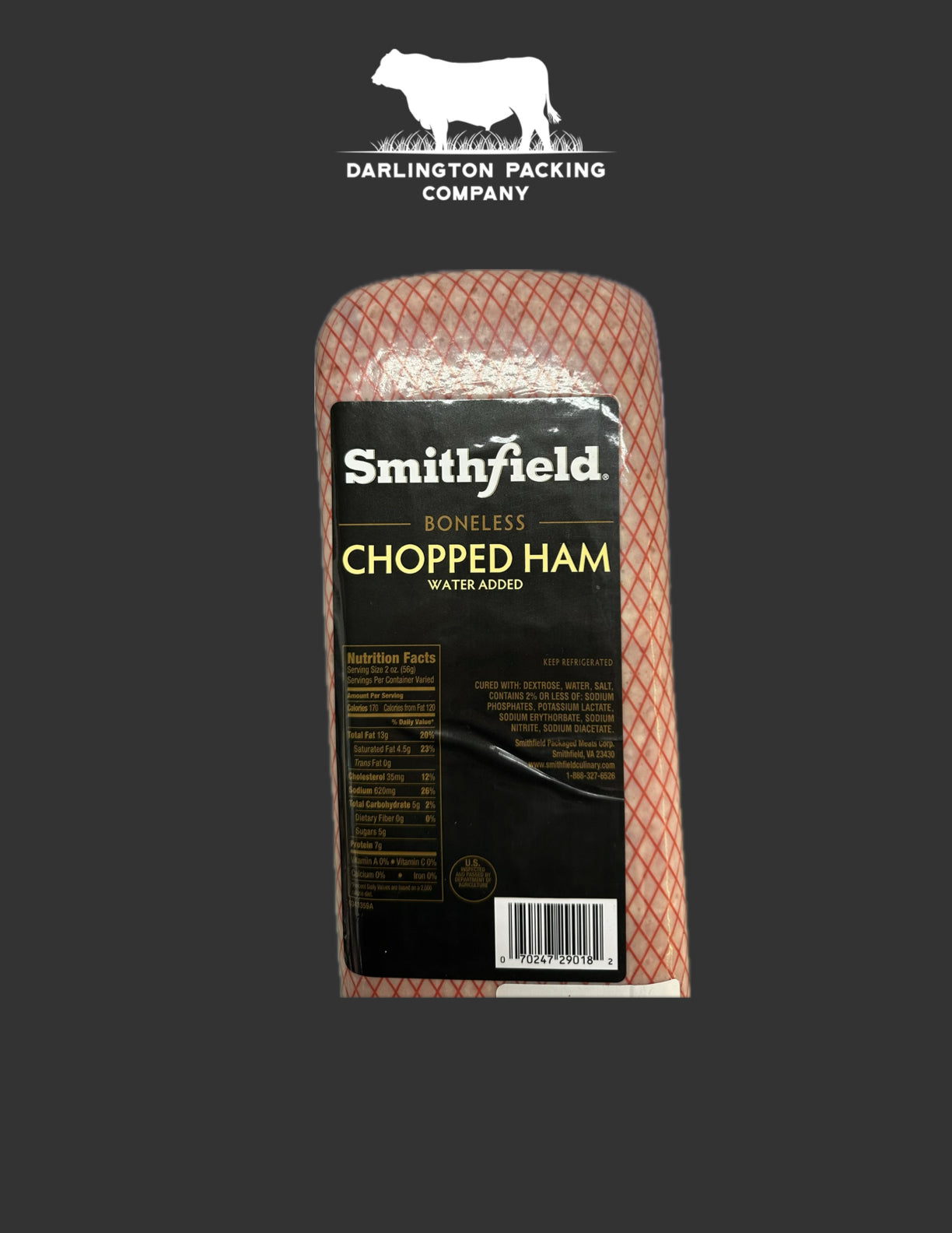 CHOPPED HAM SLICED 1/10#