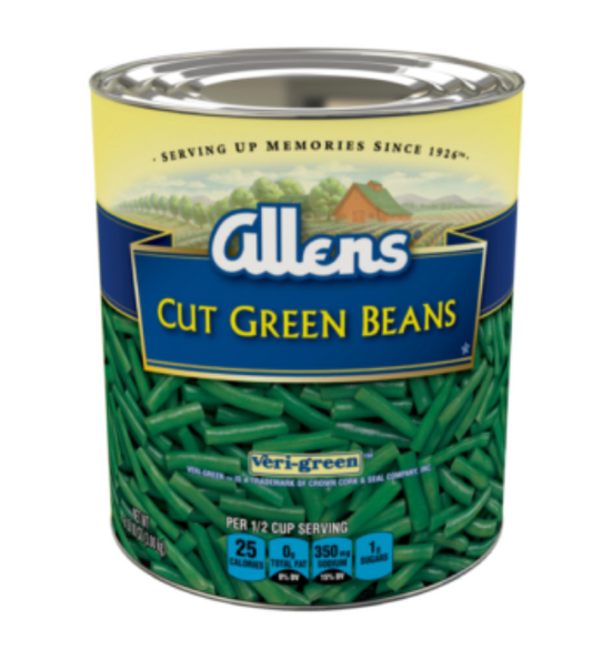 GREEN BEANS CUT  1/10#