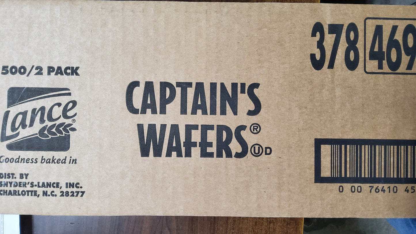 LANCE CAPTAIN SALAD WAFFERS 2/500CT