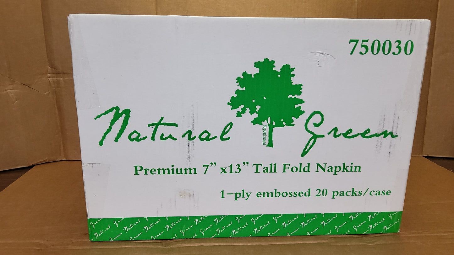 NAPKIN TALL FOLD 6X13 DISP.10/1000