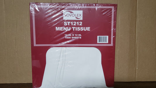 MENU TISSUE 12 X 12  (Case 10/1000)