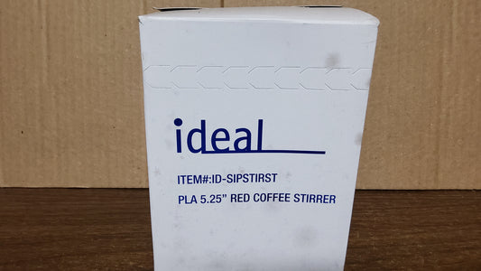 5" RED STIRRER UNWRAPPED 1000