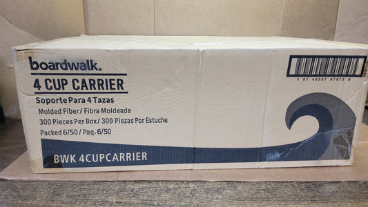 TRAY FLURRY 4 CUP CARRY OUT 300 CT